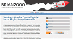 Desktop Screenshot of brian2000.com
